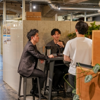 コミュニティに参加する誰かと話に来る